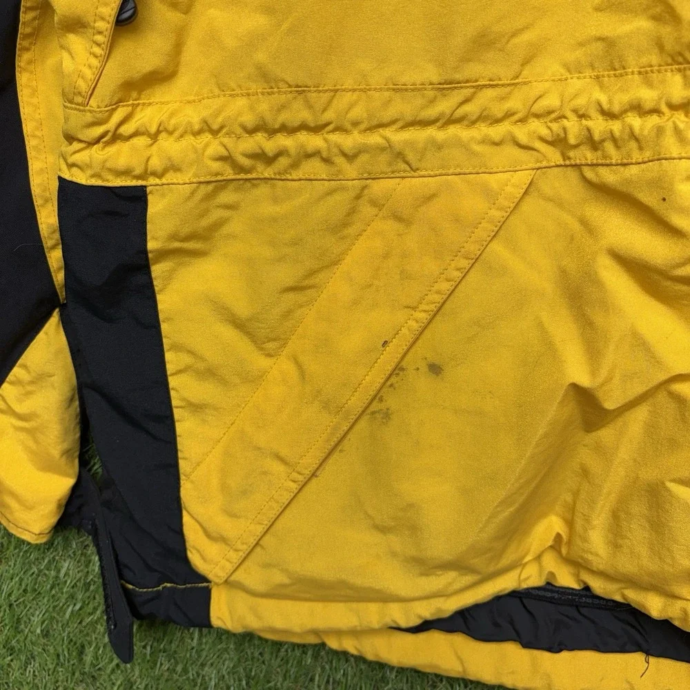 Vintage The North Face Jacket Mens Medium Yellow Extreme Light Ski Coat 90s Rare